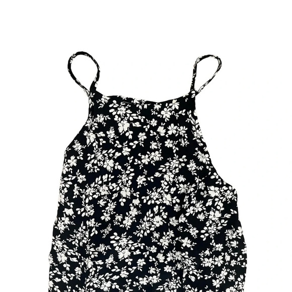 Lulus Lily Jane Black and White Floral Print Maxi Dress Size XS - Picture 7 of 11